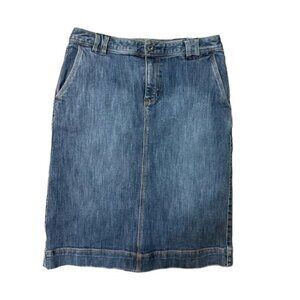 Liz Claiborne A-line Women’s Denim Skirt Size 6